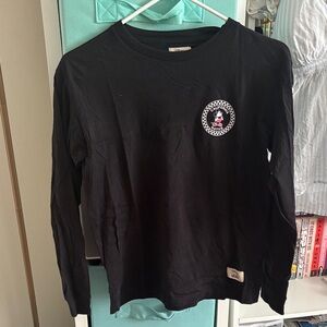 Vans Mickey Mouse Black Long Sleeve Shirt